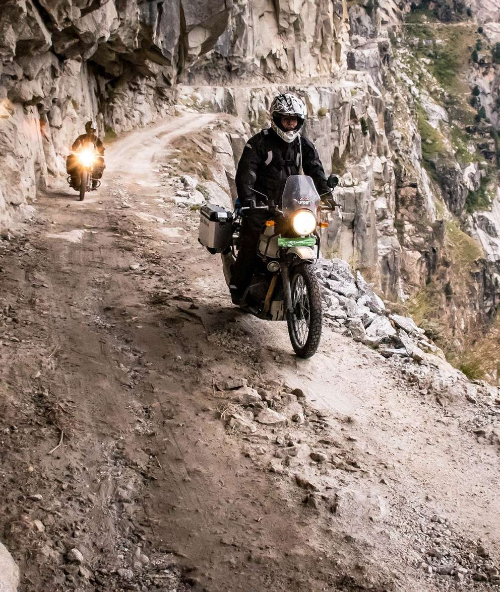 The cliffhanger ride pangi & spiti valley